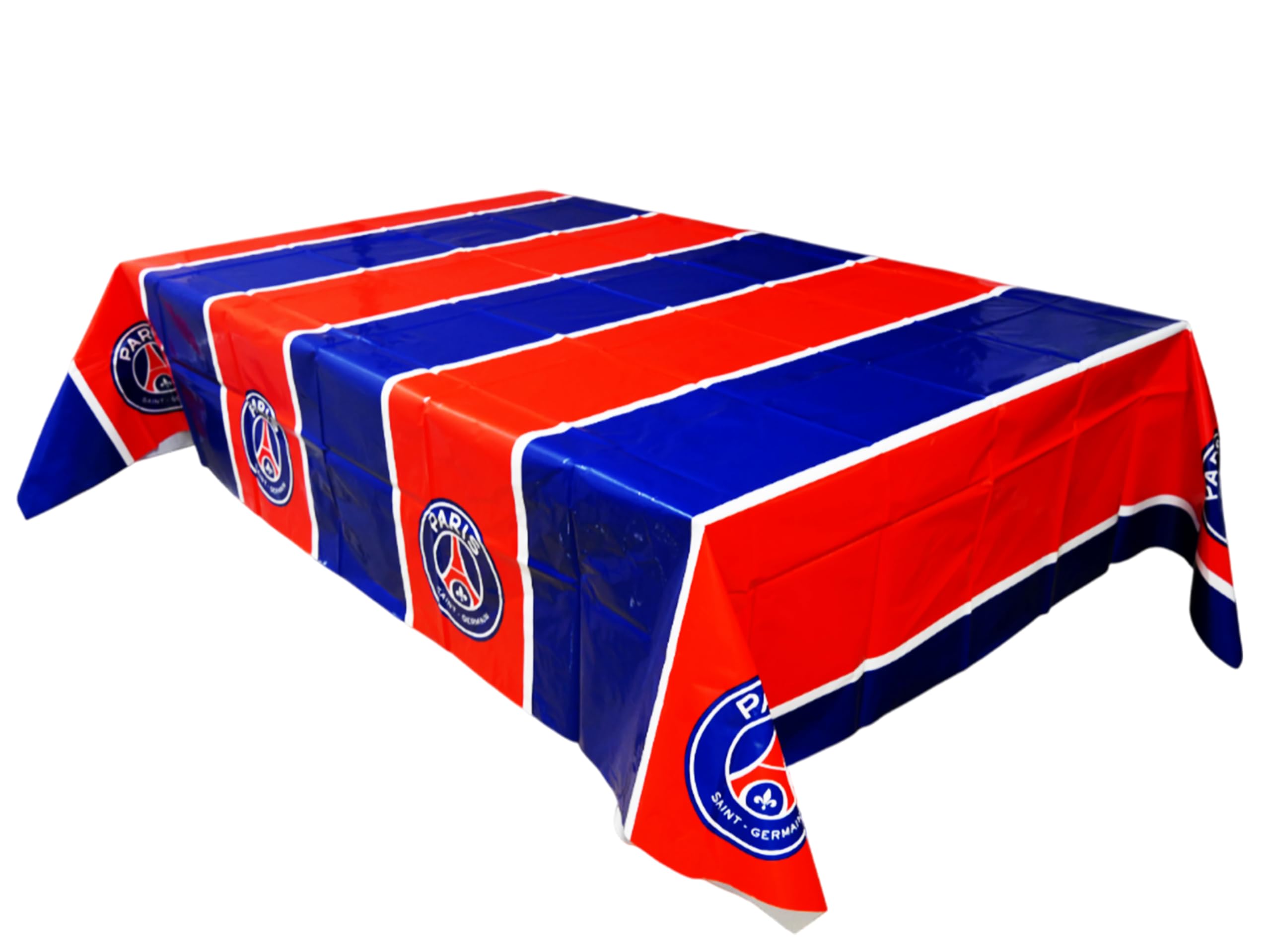 Paris Saint Germain Kit Festa PSG 39 pezzi piatti bicchieri tovaglioli tovaglia
