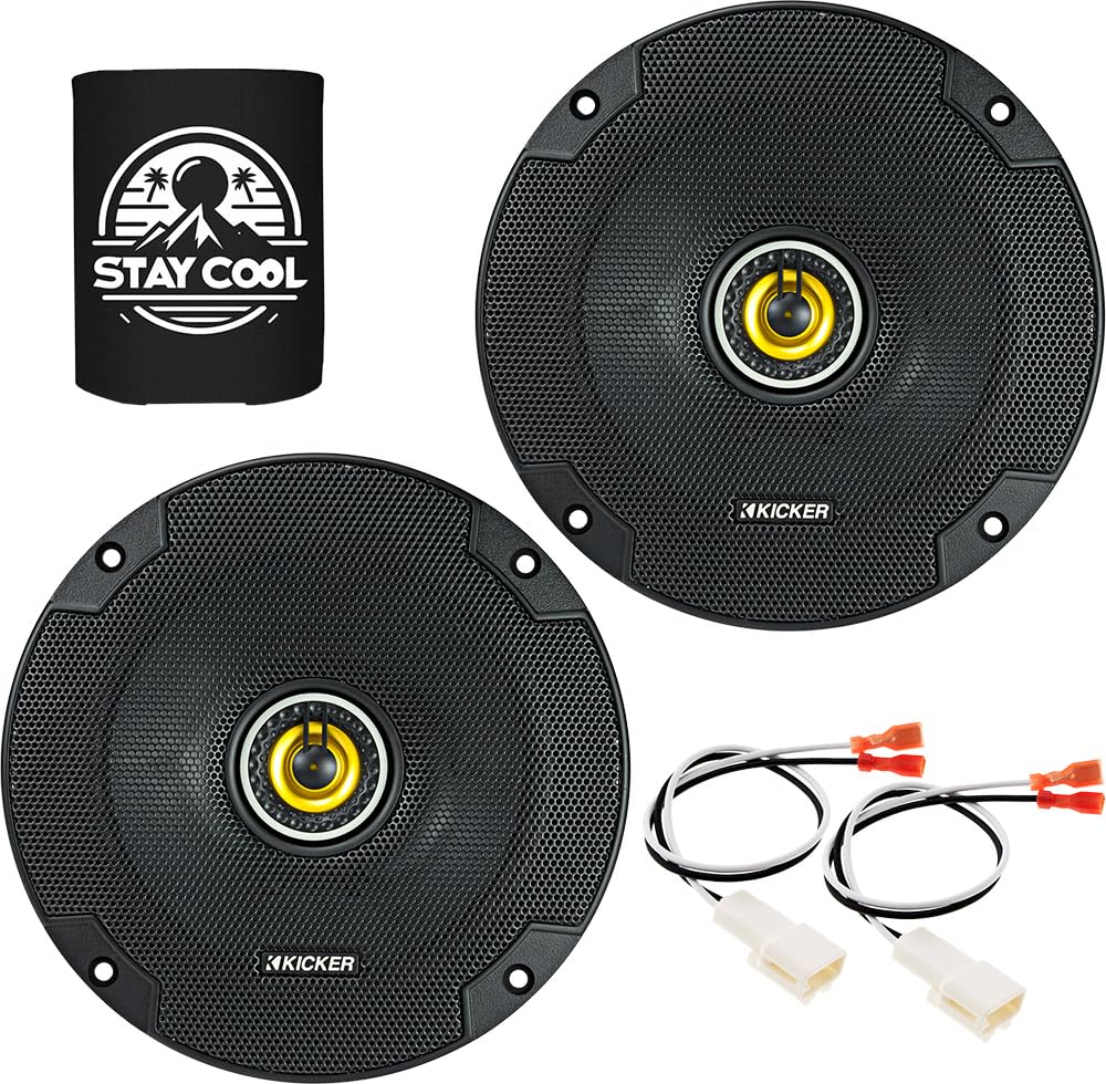 Amazon.com: KICKER Speakers 6.5 inch for Mitsubishi Mirage 2014