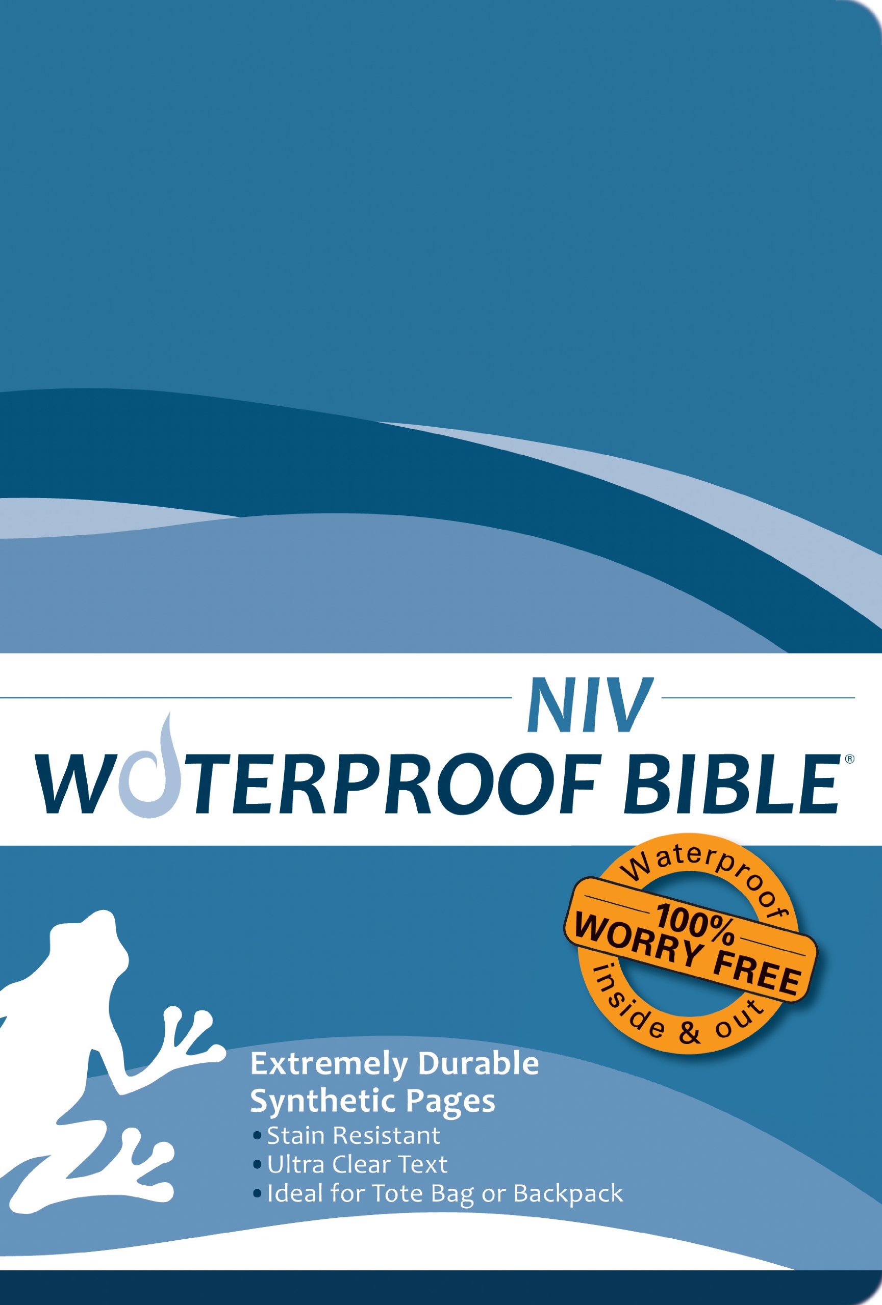 NIV(1984) Waterproof Bible: Blue Wave