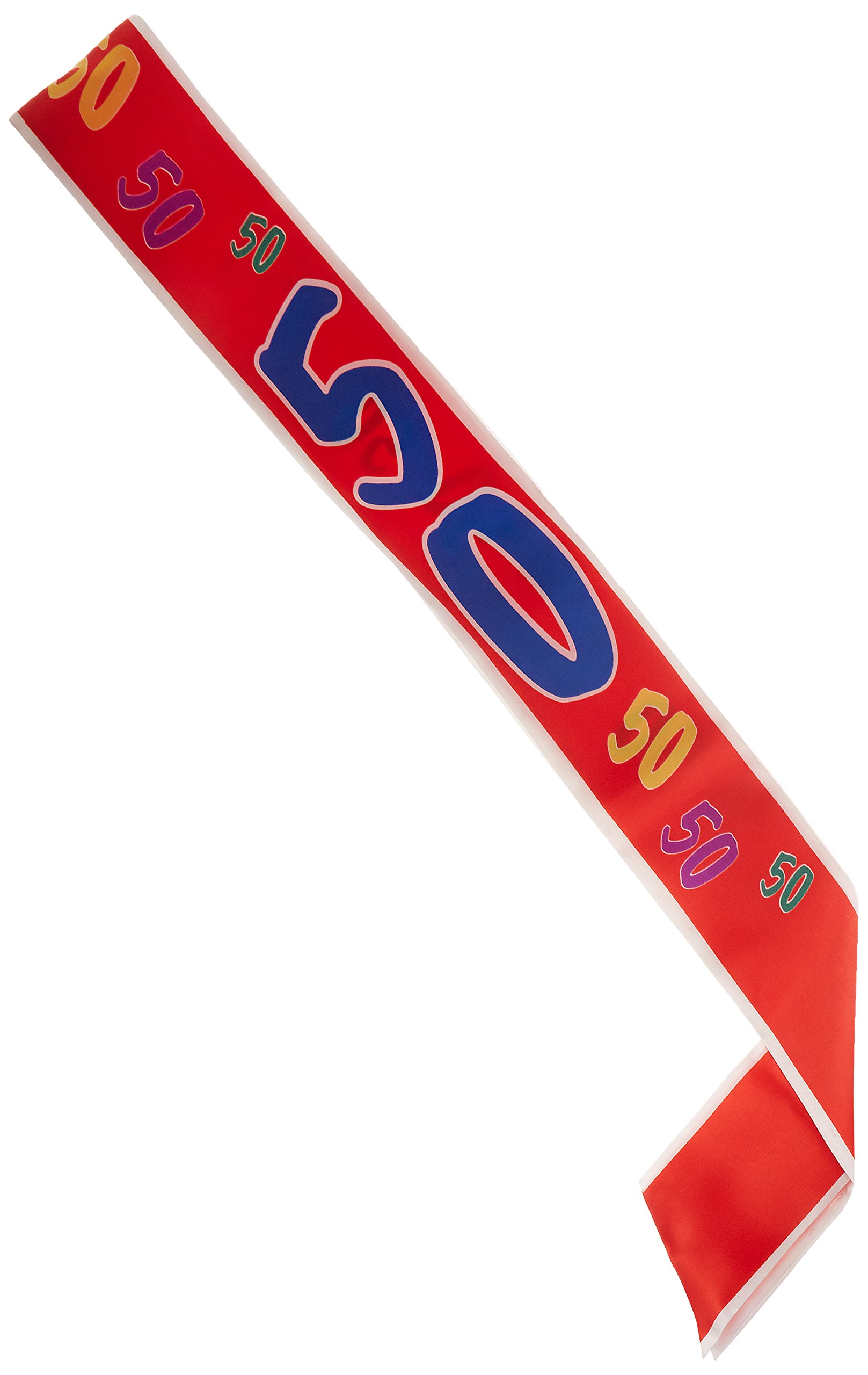 50 Satin Sash Party Accessory (1 count) (1/Pkg)