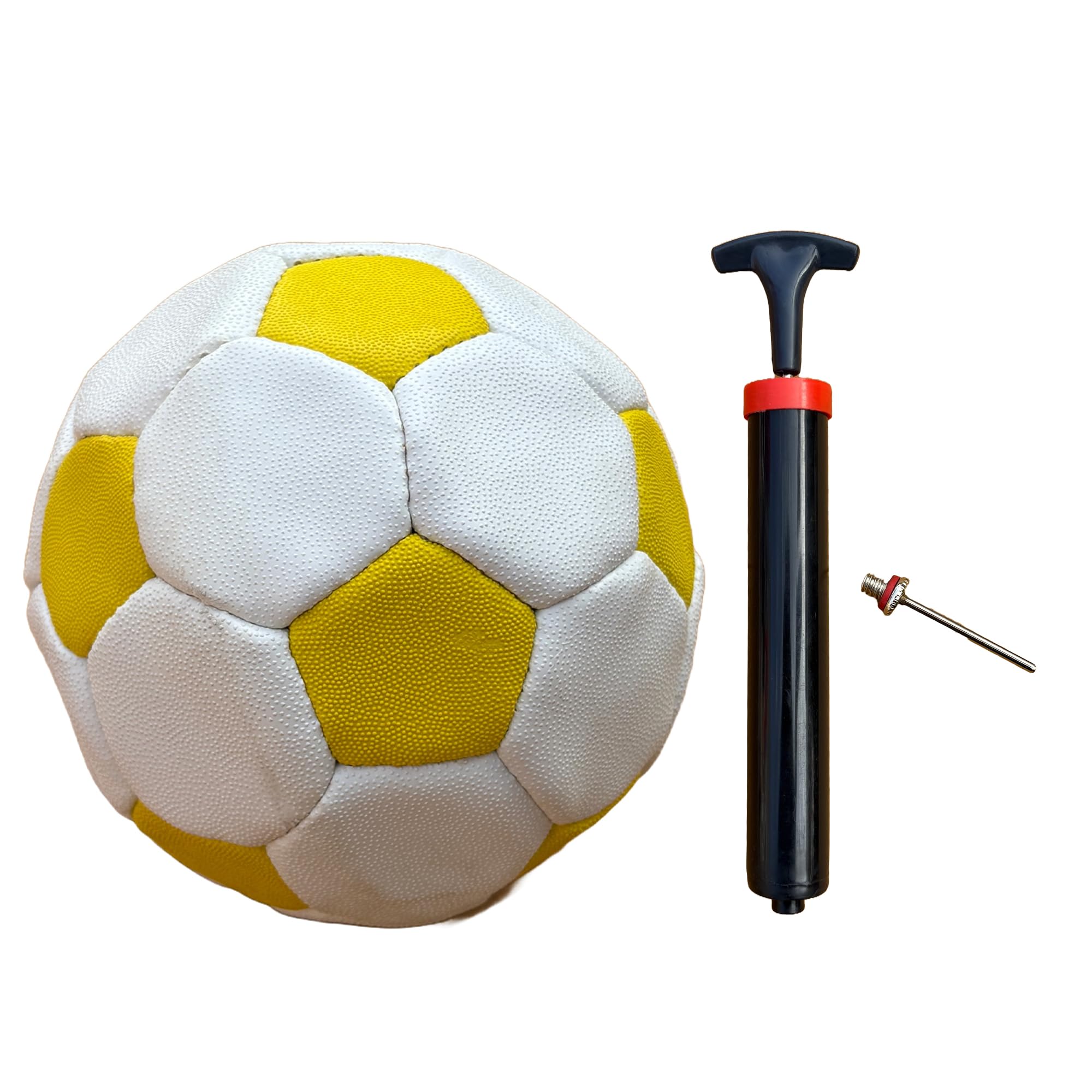 KAPY Handstitched Double Layer Football Size 3 with Free Ball Pump and Pin Suitable for Grass Fields Soccer Ball for Men/Women-image-14