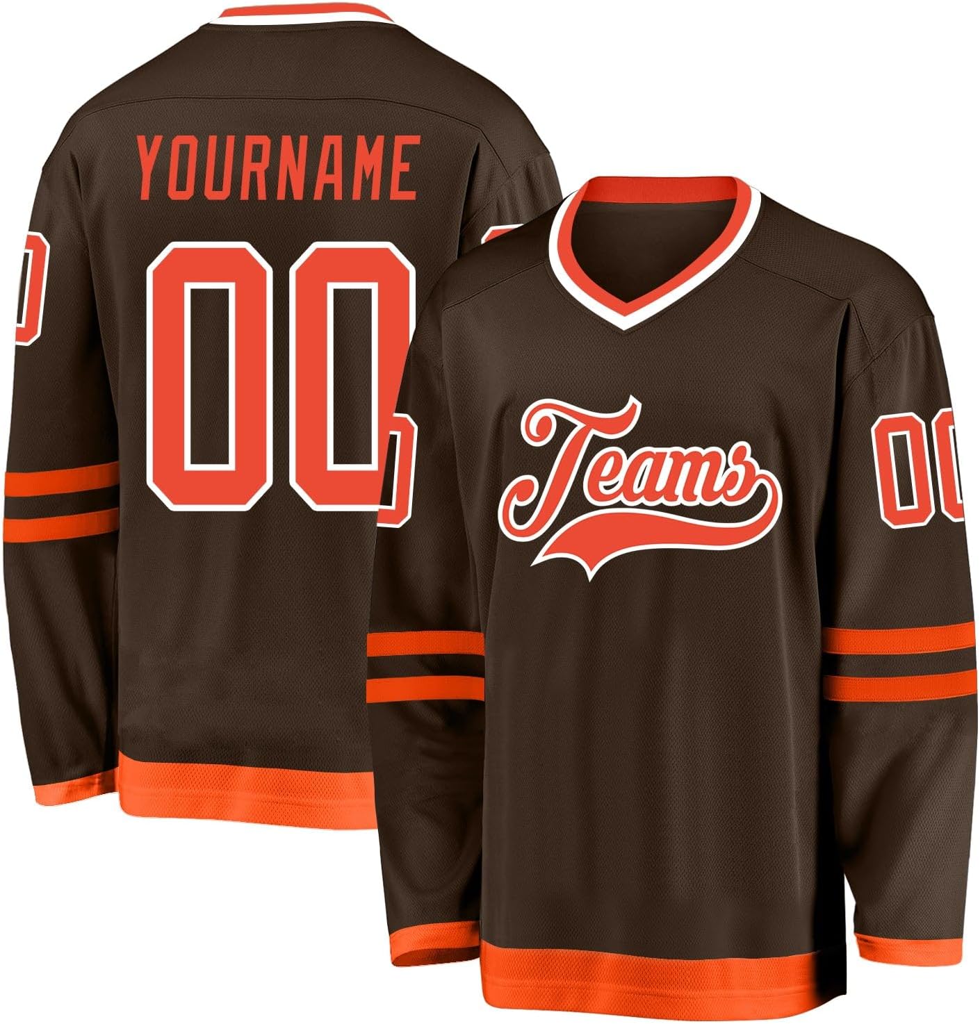 Custom Royal Gold Red Hockey Jersey, Hockey Jersey, Custom Hockey Jersey, Custom Hockey Jerseys for Men