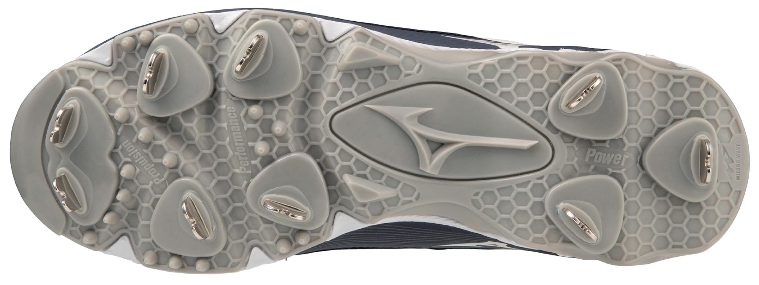 Mizuno 9 Pointes Swift 8 Low Metal Crampons de softballFemme