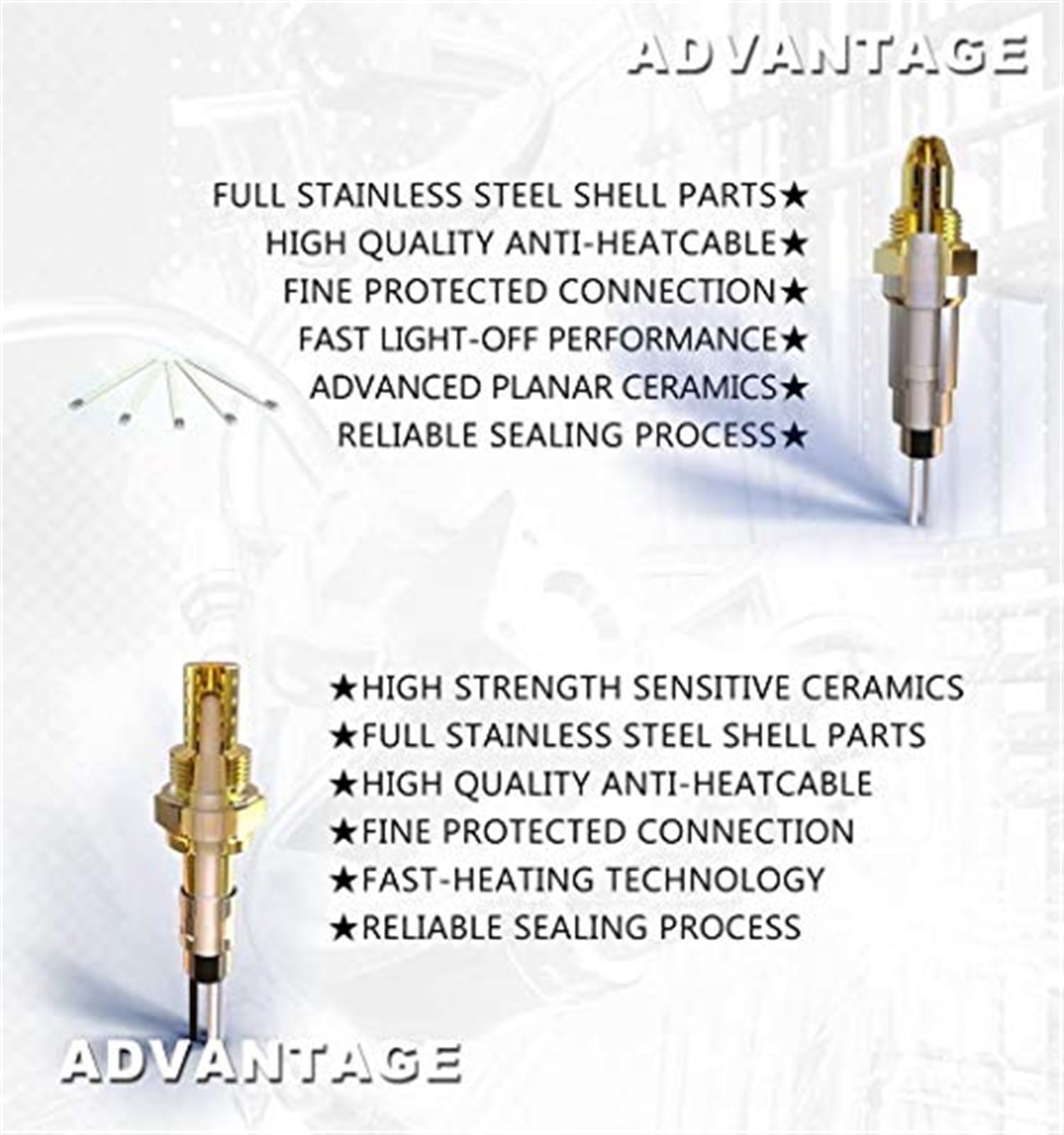 11787570481 Sensor Lambda de oxígeno O2 con relación