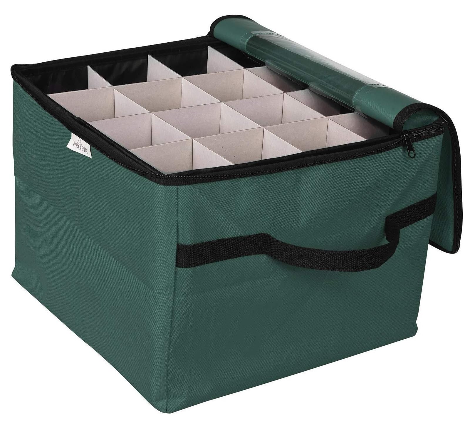 Weihnachtsdeko Aufbewahrung Die Aufbewahrungsbox for Weihnachtsdekorationen Bietet Platz for 48 Weihnachtskugeln for Organisieren Von Dekorationen Tasche für Weihnachtsbaum(Grün)