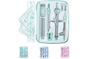 Mr. Pen Geometry Set: School Compass for Accuracy and Precision