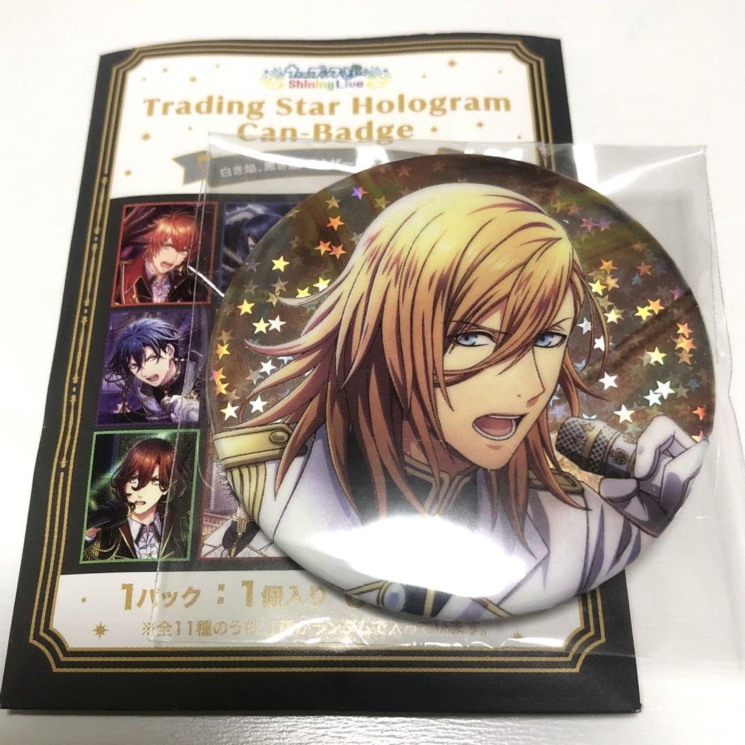 うたプリ 四ノ宮那月 シャニライ 缶バッジ 白き焔、黒き嵐 うたプリ シャニライ ”白き焔、黒き嵐 アナザーショットVer” 5月