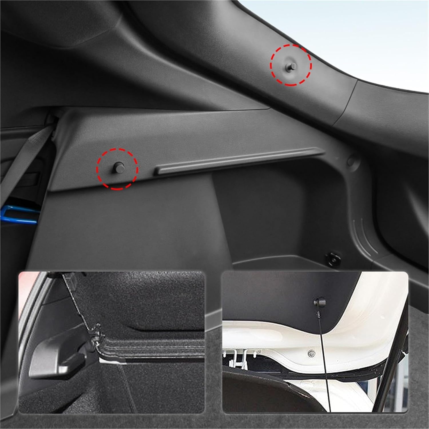 For Buick Envista GS 2022 2023 2024 Not-retractable Trunk Cargo Cover Parcel Rack Anti-Peeping Auto Interior Accessories