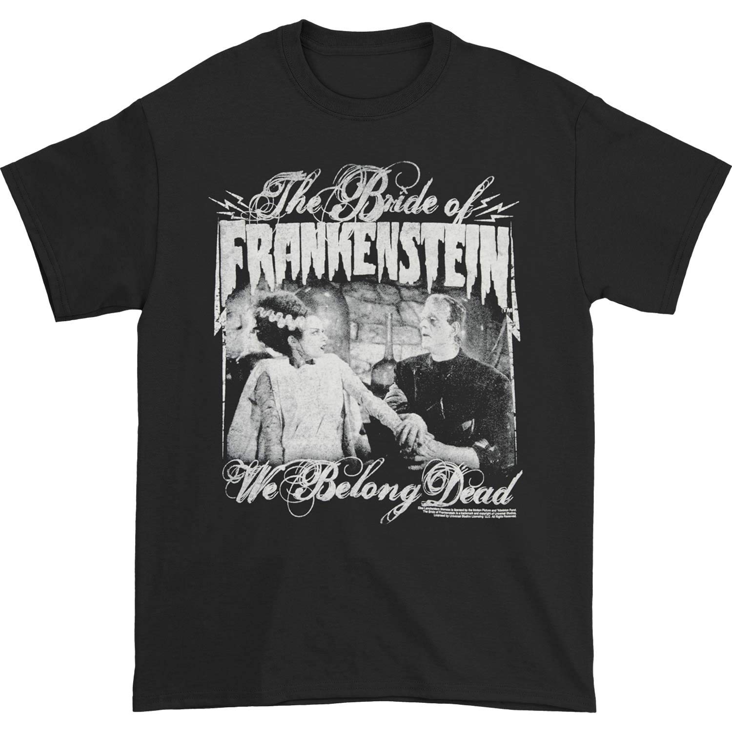 Universal MonstersMen's We Belong Dead T-shirt Black