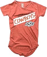 Vista 29 de Wes and Willy NCAA - Camiseta Burnout para niñas S/S