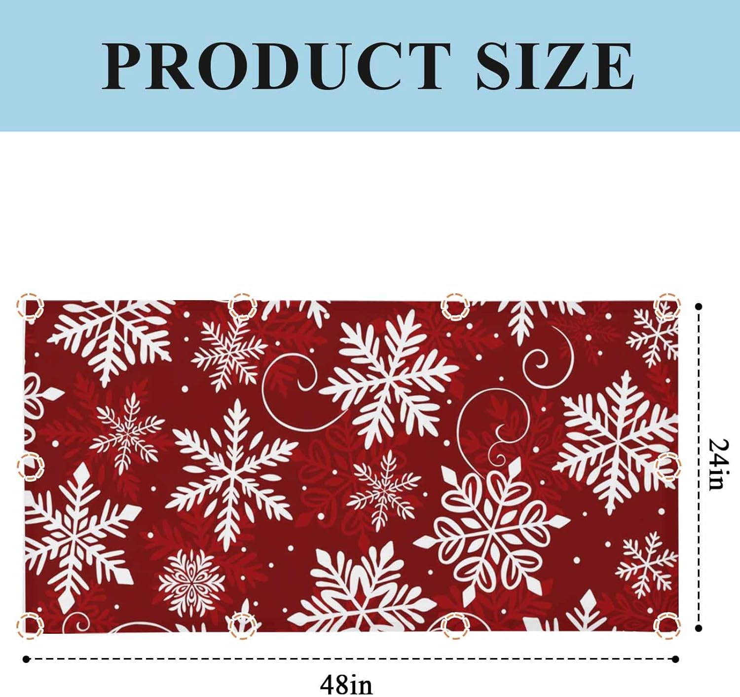 Christmas Fluorescent Light Cover Xmas Snowflakes White Magnetic Light Filters Snow Red Ceiling Light Covers for Classroom Office Home Drop Ceiling Lamp Decor 3 Pieces