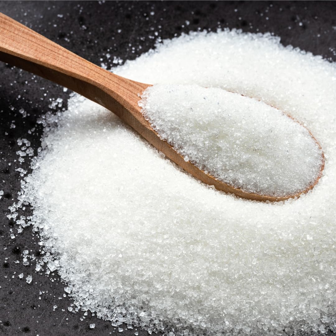 Earthborn Elements Granulated White Sugar 5-Gallon Bucket, Baking & Kitchen Staple, Non GMO (35 Pounds)