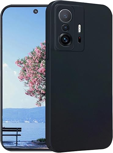 Yarxiawin para Xiaomi 11T Pro Case a prueba de golpes rosa, Xiaomi 11T Pro Phone Case Thin Hard PC Xiaomi 11T Funda protectora Antihuellas con