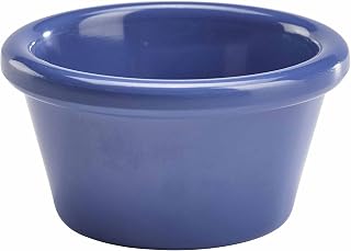Genware S278-14 - Olla de melamina para inmersión (59 ml, capacidad de 35 mm, altura de 48 unidades), color azul