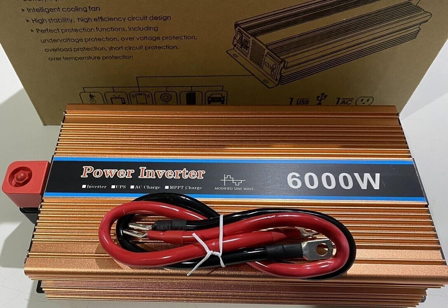 KIT FOTOVOLTAICO PANNELLO 3x 320W INVERTER 6000W REGOLATORE 60A BATTERIA GEL 150ah