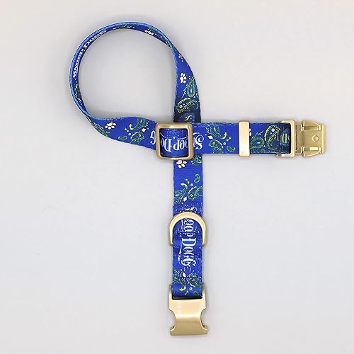 Miniatura 10 de Snoop Doggie Doggs Collar de lujo para mascotas sin cadena pequeño