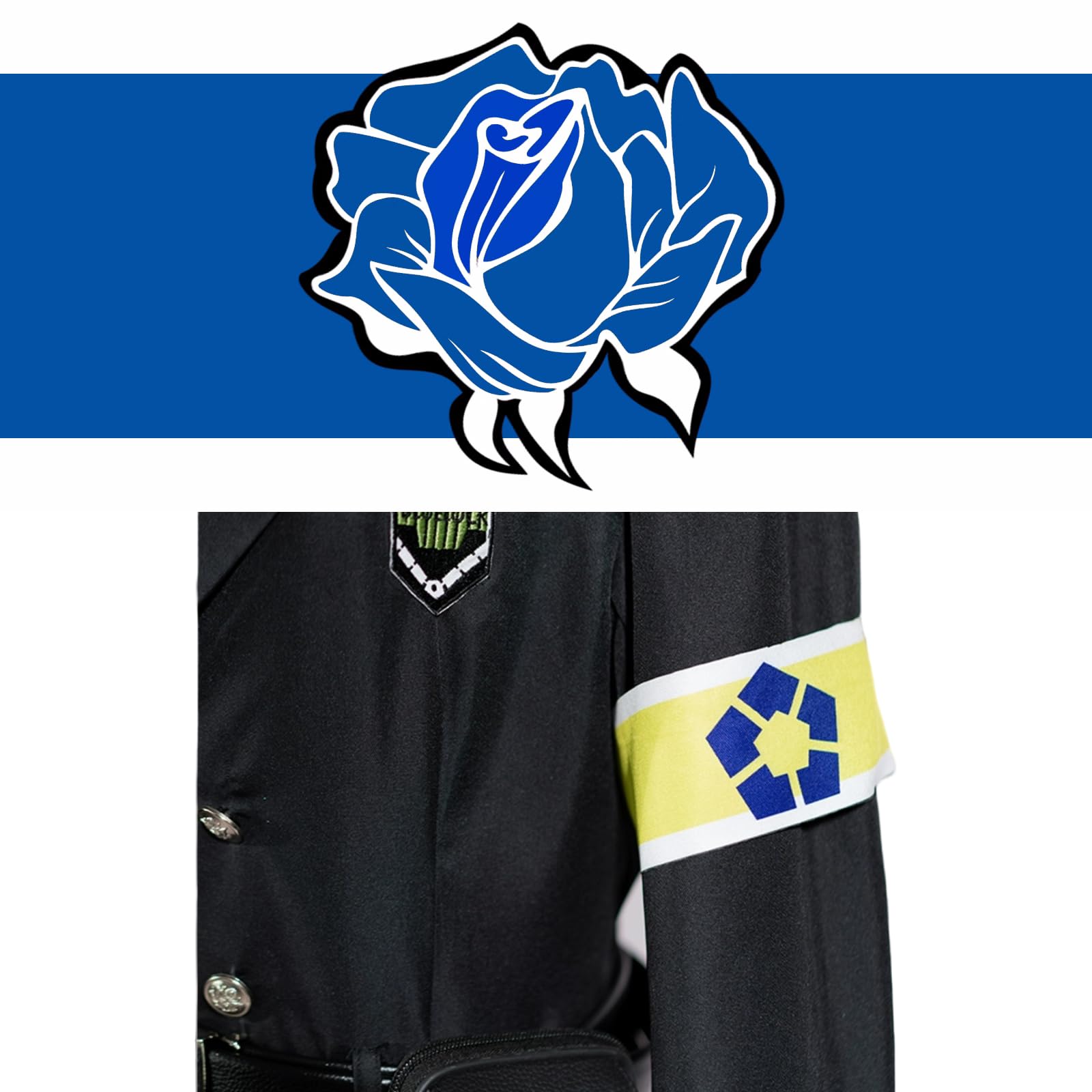 コスプレ　腕章 Amazon.co.jp: ブルロク 腕章 刑務所警察シリーズ コスプレ道具
