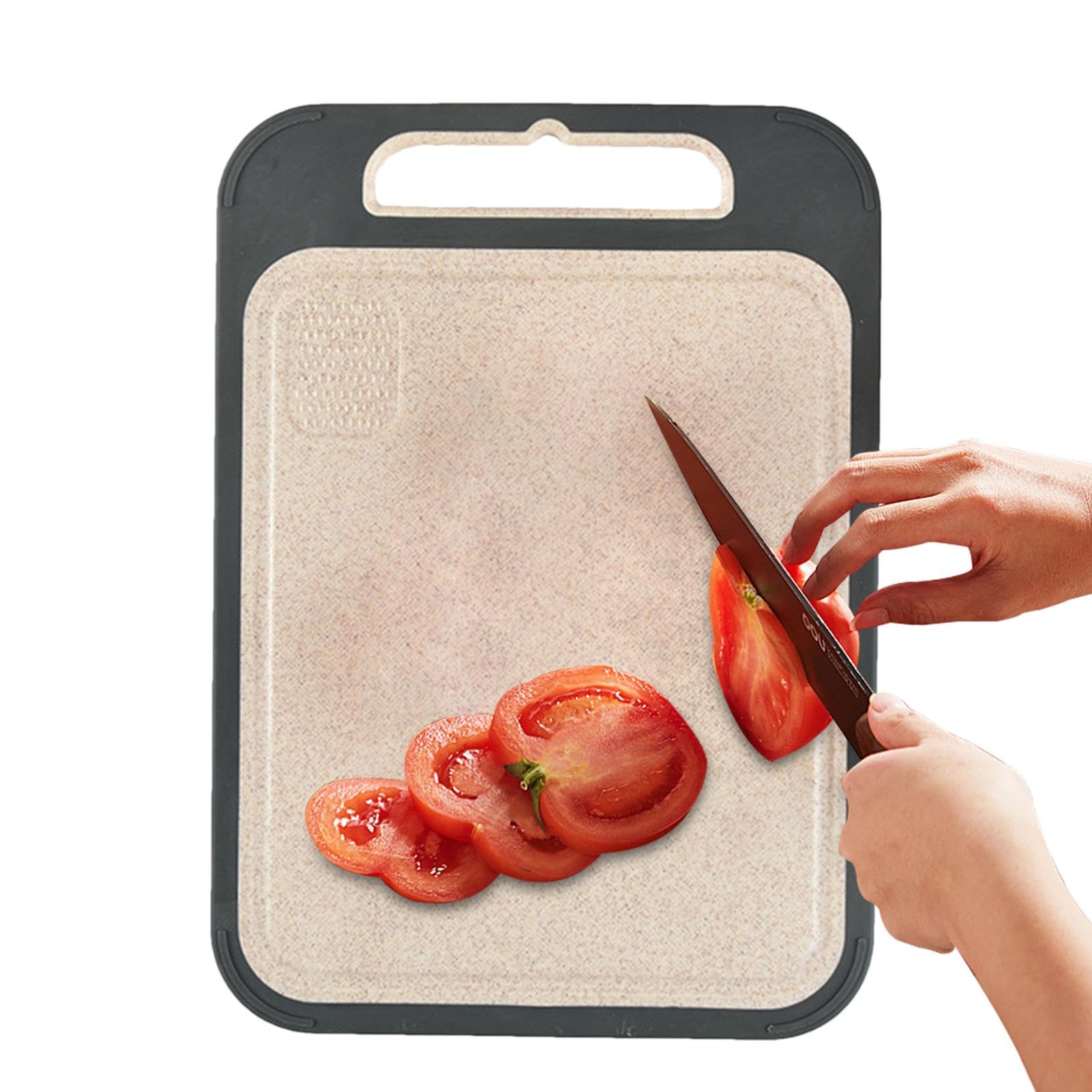 Planche à découper double face pour viande fruits et légumes sains