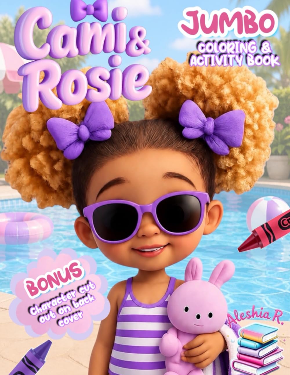 Cami & Rosie: Jumbo Summer Coloring and Activity Book