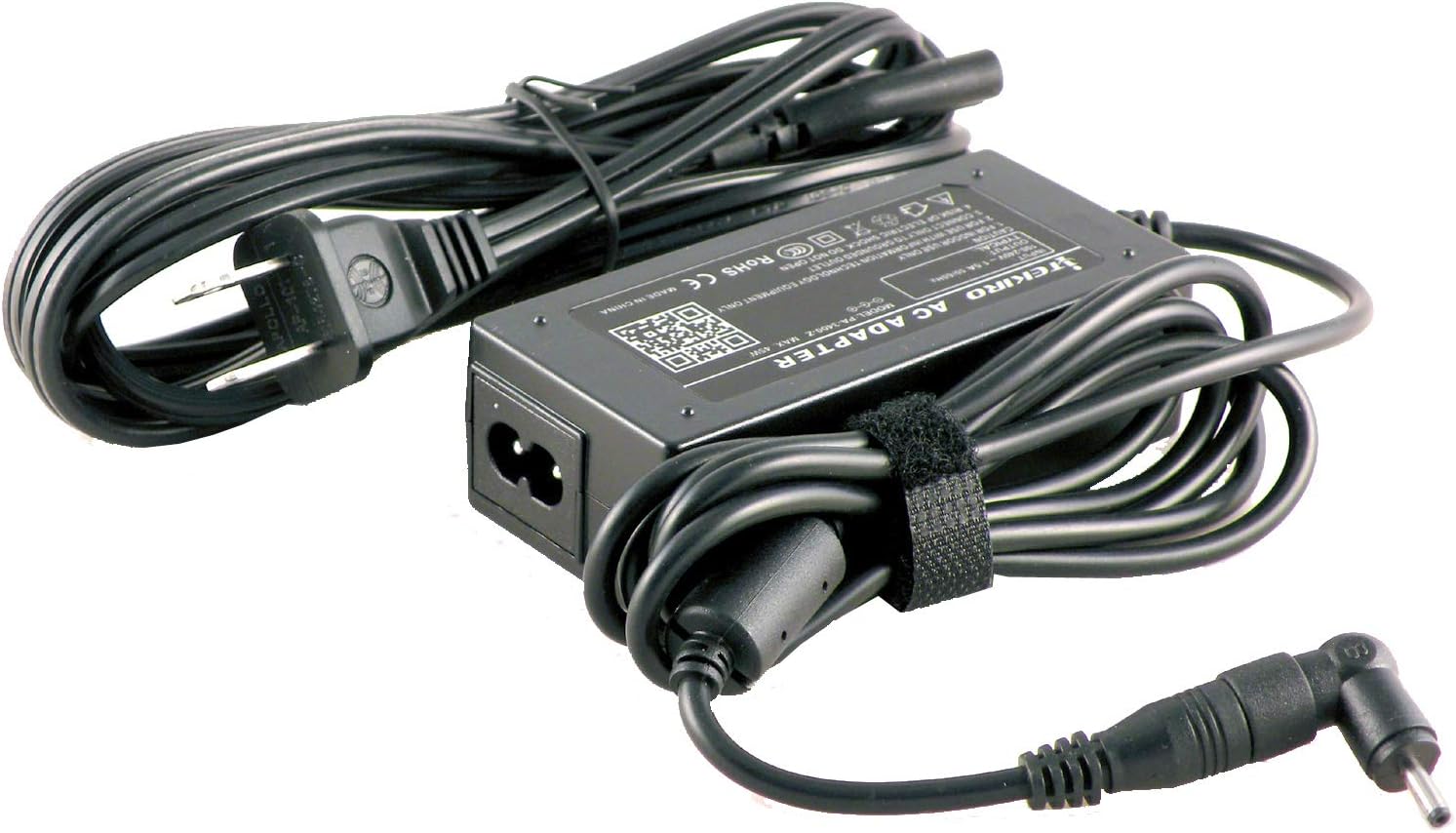 iTEKIRO 40W12VCQHP Desktop AC Adapter Charger for Haier Chromebook HR-116E, HR-116R 11.6" (Right Angle 90-Degree Tip)