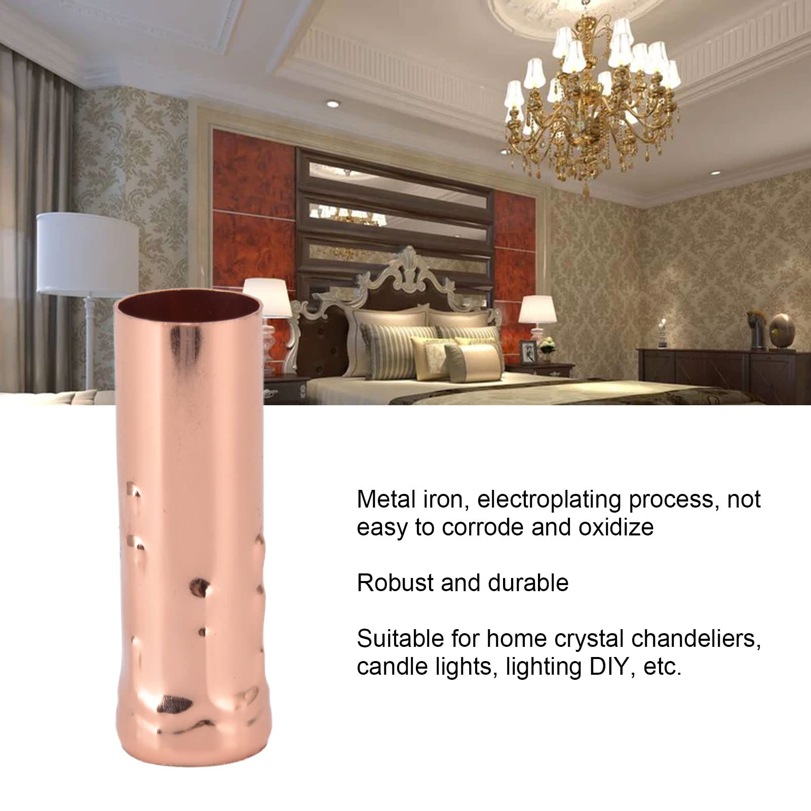5 pezzi E14 staffa portalampada tubo ventilatore da soffto lampadine presa base di ricambio  39