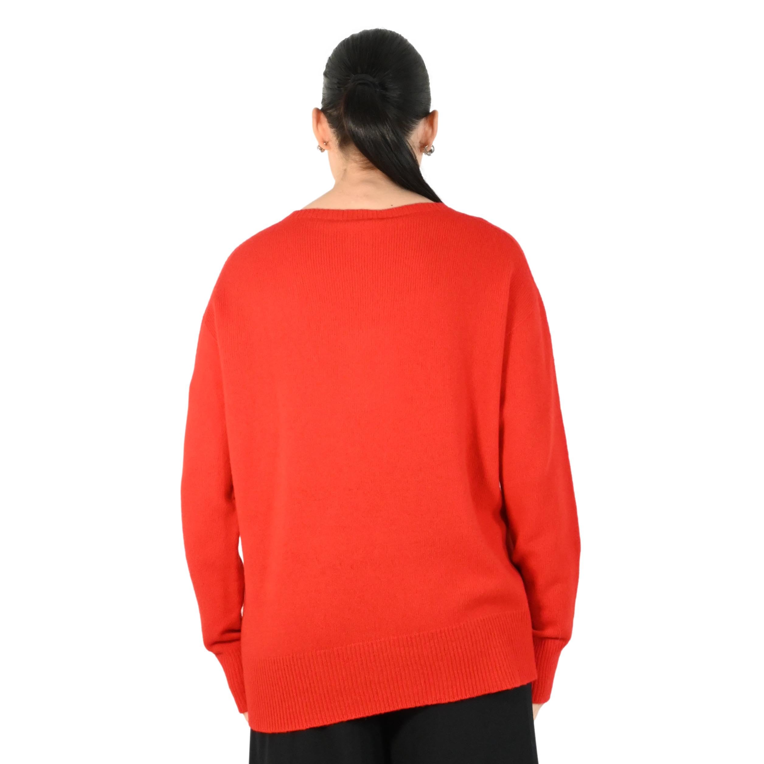Kontatto maglia donna rosso 3M1104NI