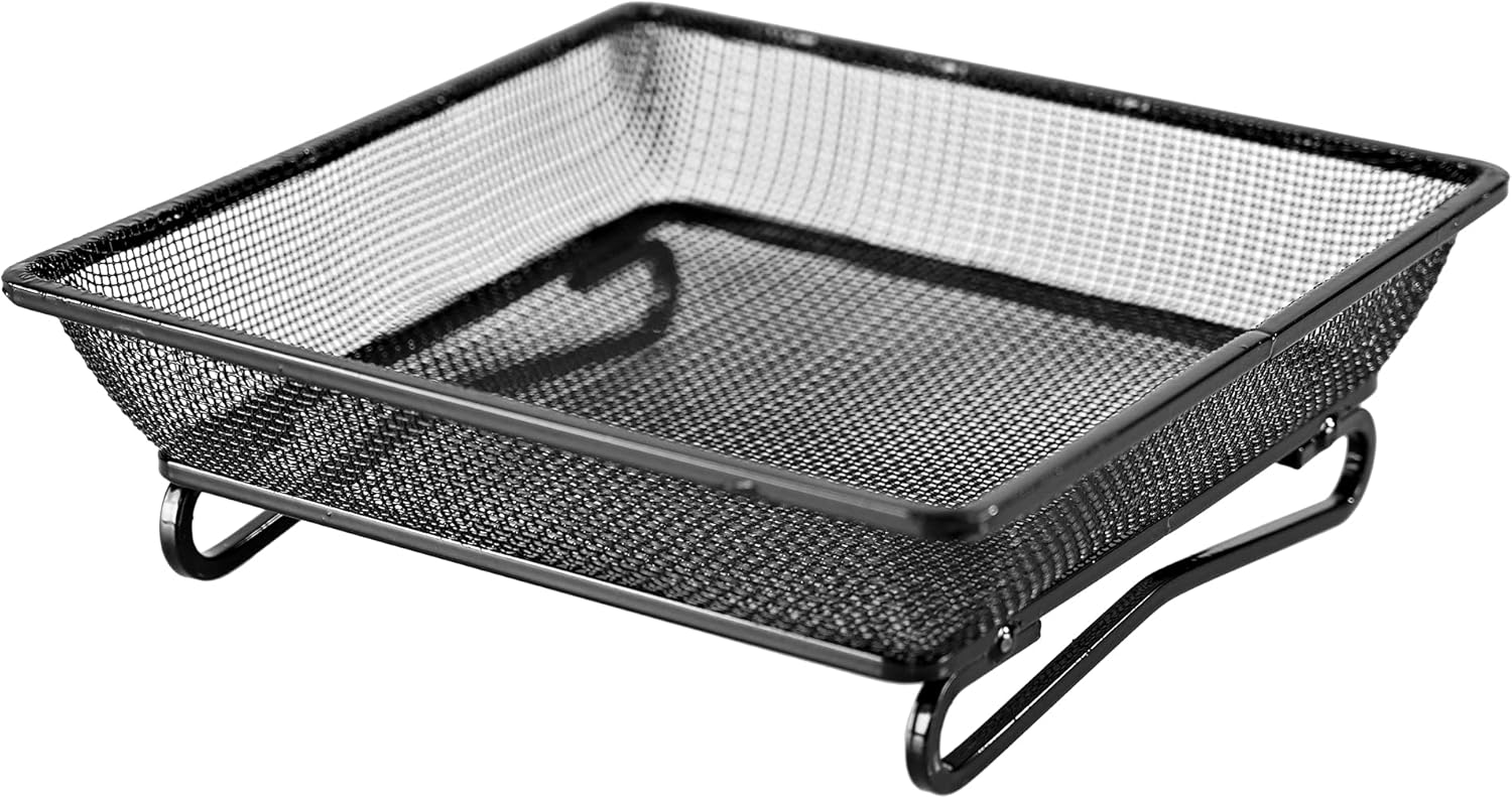 HOMEX Square Mesh Bird Feeder Tray, Outdoor Ground Platform Feeder for Wild Birds