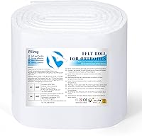 Vista 1 de Pllieay Rollo de fieltro ortopédico, Blanco