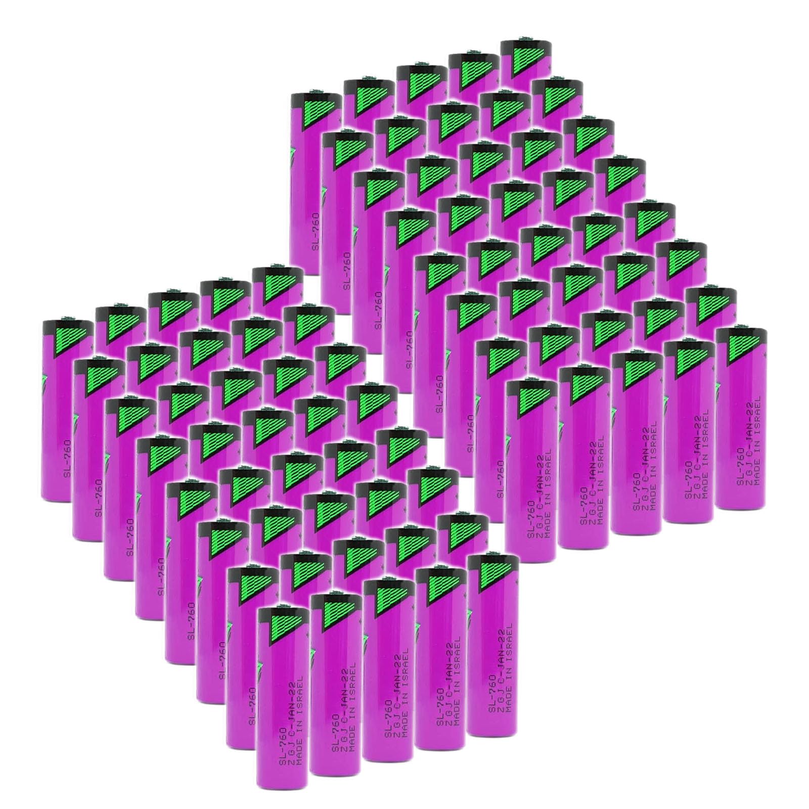 80 Pack 3 6V 2200mAh SL-760 AA Lithium Battery for Tadiran SL 760 s PLC Battery