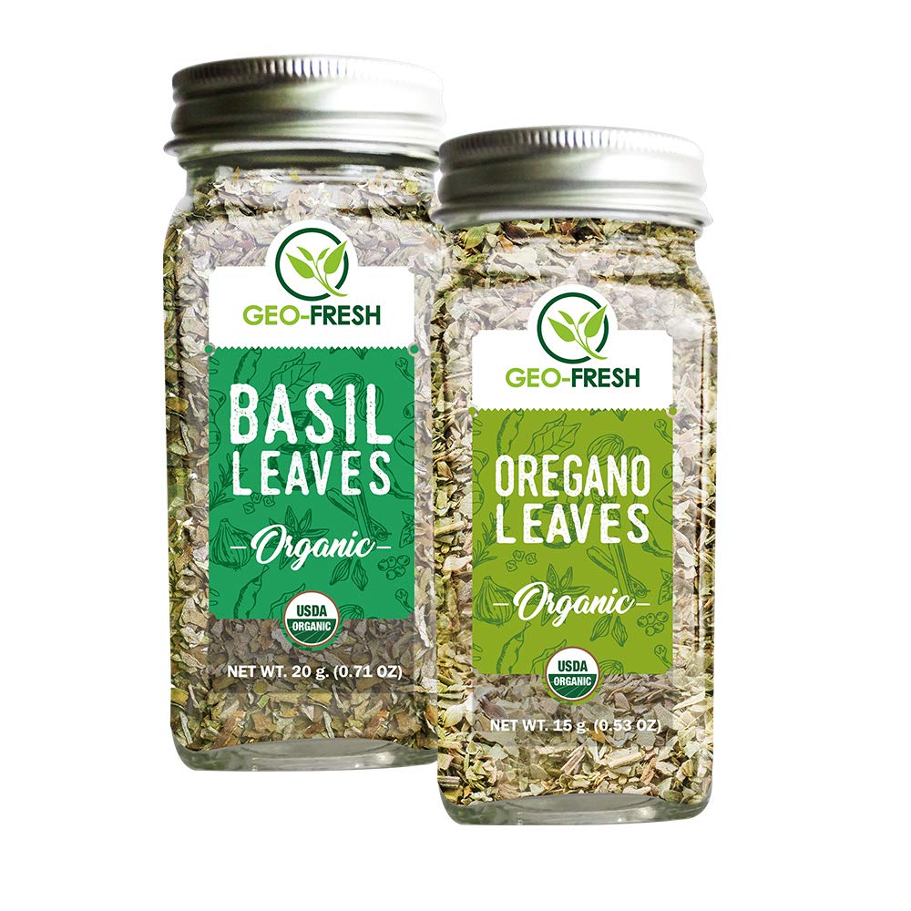Geo-Fresh Organic Combo (Basil 20g + Oregano 15g) - USDA Certified (B07GS53RBC) Amazon Price History, Amazon Price Tracker