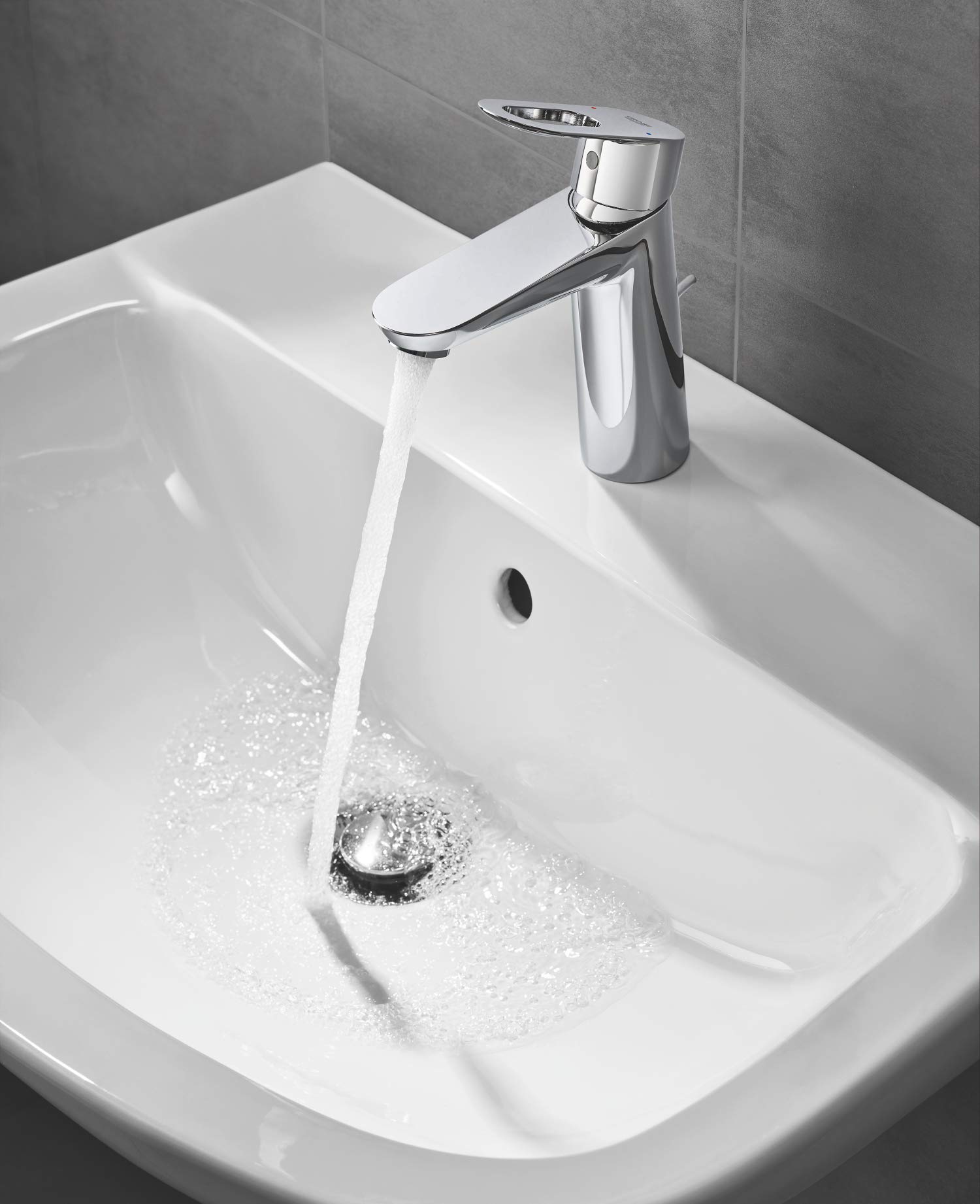Grohe Bau | Bagno in ceramica – Lavabo 65 cm + Grohe, 39421000