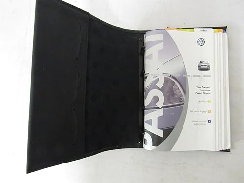 2003 Volkswagen Passat Wagon Owners Manual Tapa blanda – 1 Enero 2003