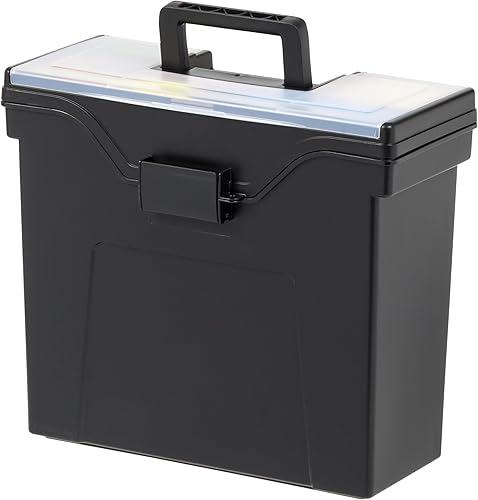 Miniatura 46 de IRIS USA - Caja de archivos de plástico para oficina, color negro.