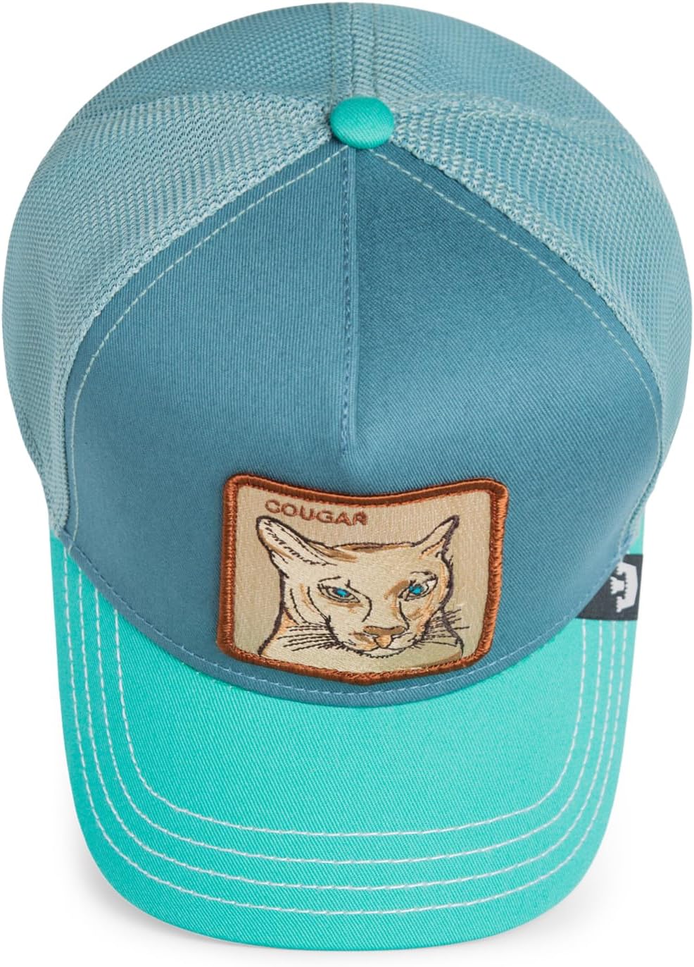 Goorin Early Cougar Trucker Hat, Teal, Adult One Size, Unisex - Image 8