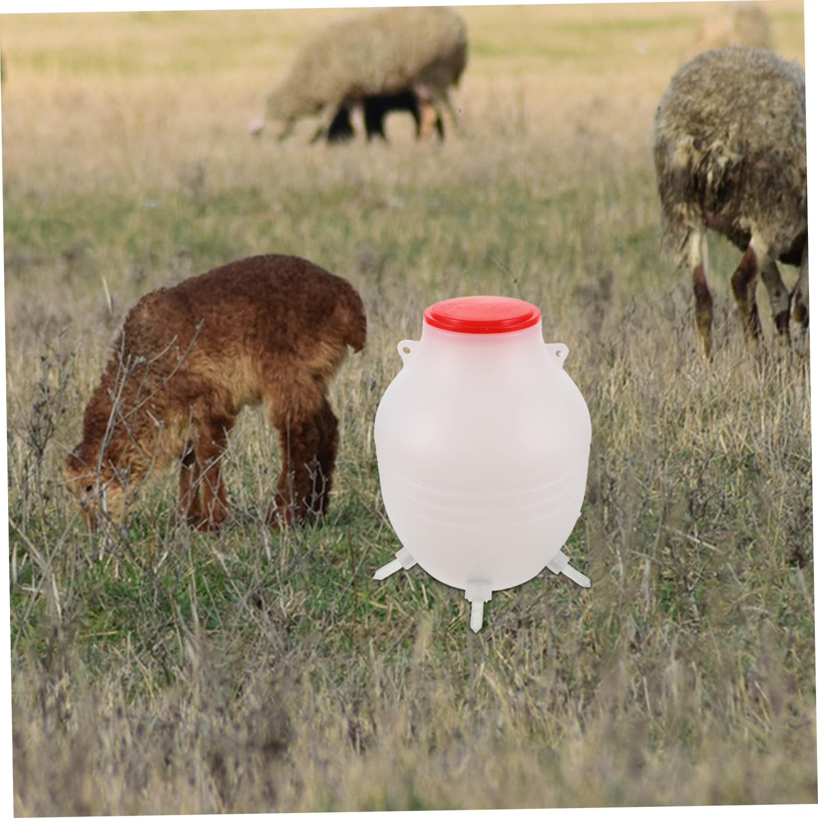 HEMOTON Biberon Per Capretti e Agnelli in Riutilizzabile Con Tettarella Morbida Per Alimentazione Con Latte Di Capra Per Allattamento Dei Piccoli Animali Da Fattoria