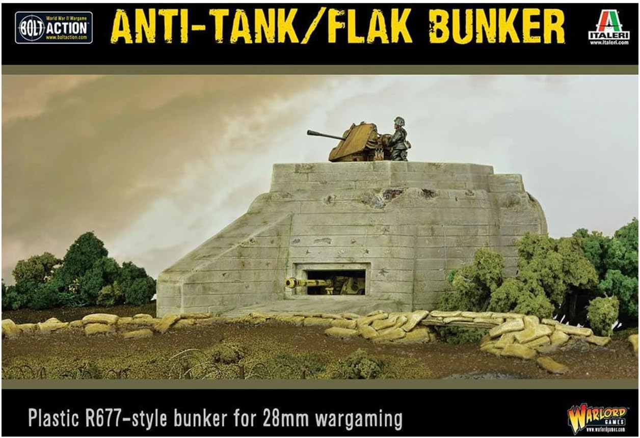 Warlord Games Bolt Action - WWII Terrain 28mm Flak Bunker SW