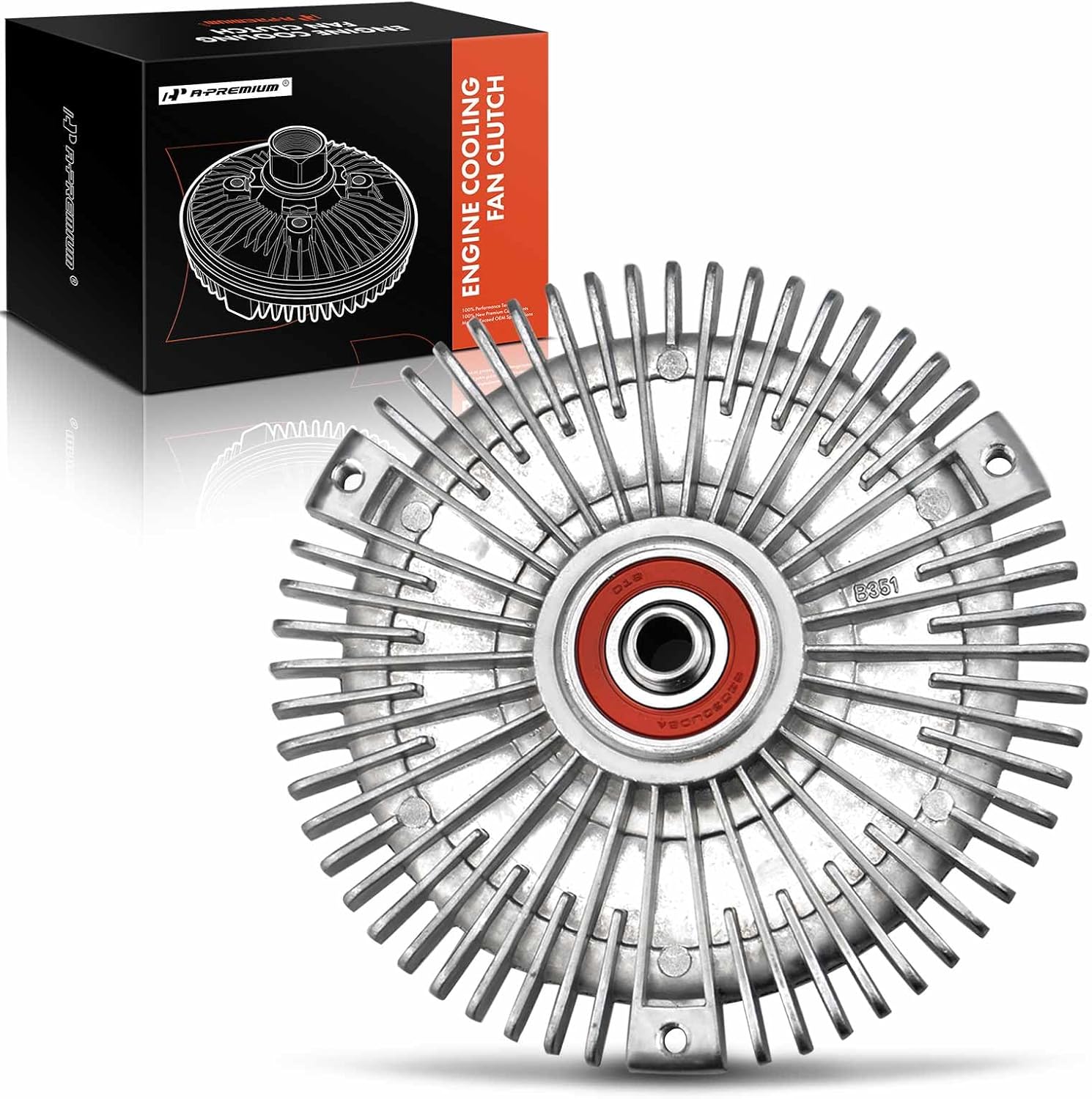 A-Premium Engine Cooling Fan Clutch Compatible with Mercedes-Benz S320 1994-1999, 300SL 1990-1993, 300SE E320 SL320, 3.0L 3.2L, Replace# 103 200 06 22