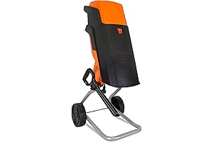 WEN 41121 15-Amp Rolling Electric Garden Wood Chipper and Shredder