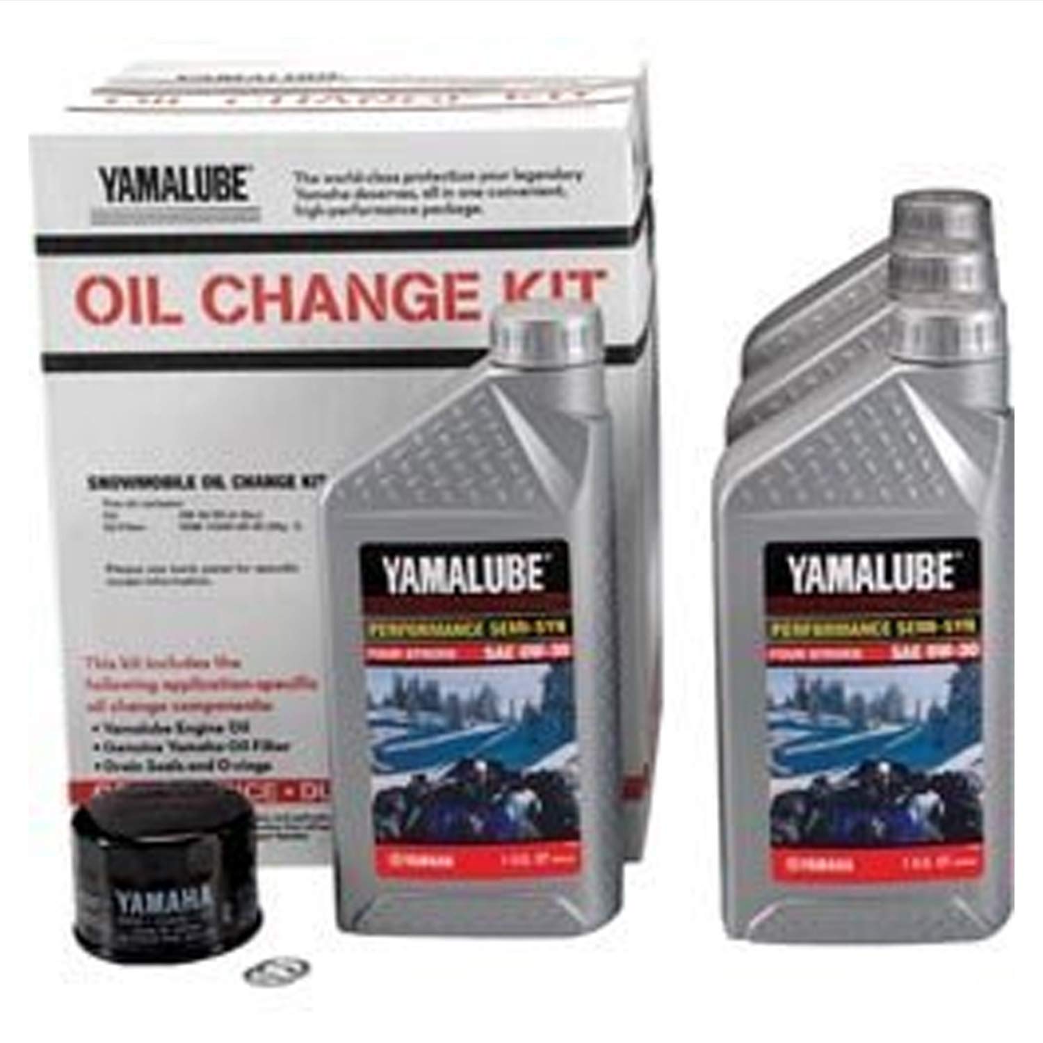Amazon.com: Yamaha Yamalube 4-Cylinder Snowmobile Semi Synthetic