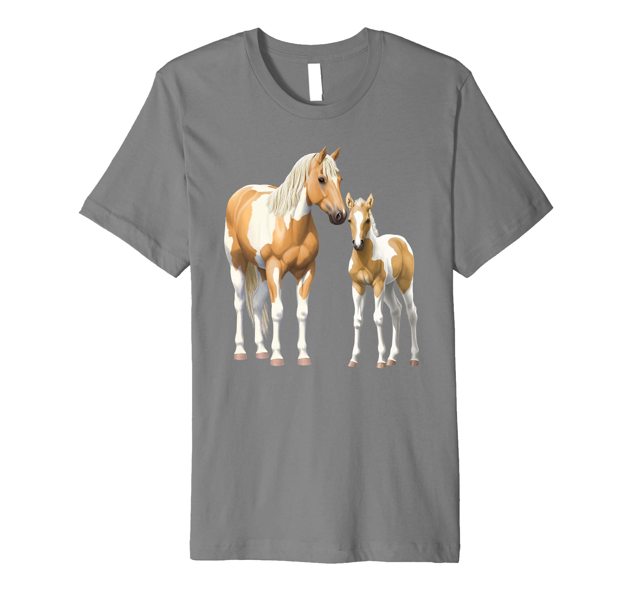 Horse Lover Shirts by CSForestPalomino Pinto Mare & Foal Paint Horses T-Shirt