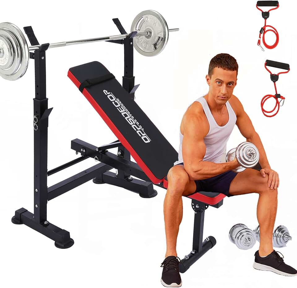 Amazon.com: folding weight benches: Sports & Outdoors