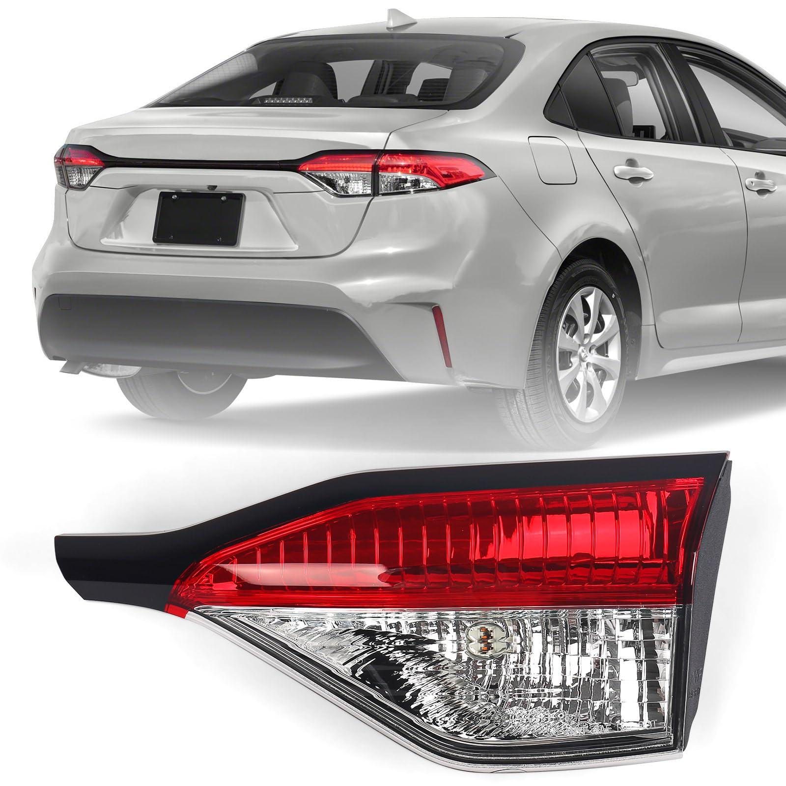 Photo 1 of Huray Inner Right Tail Light Assembly for Toyota Corolla 2020-2022