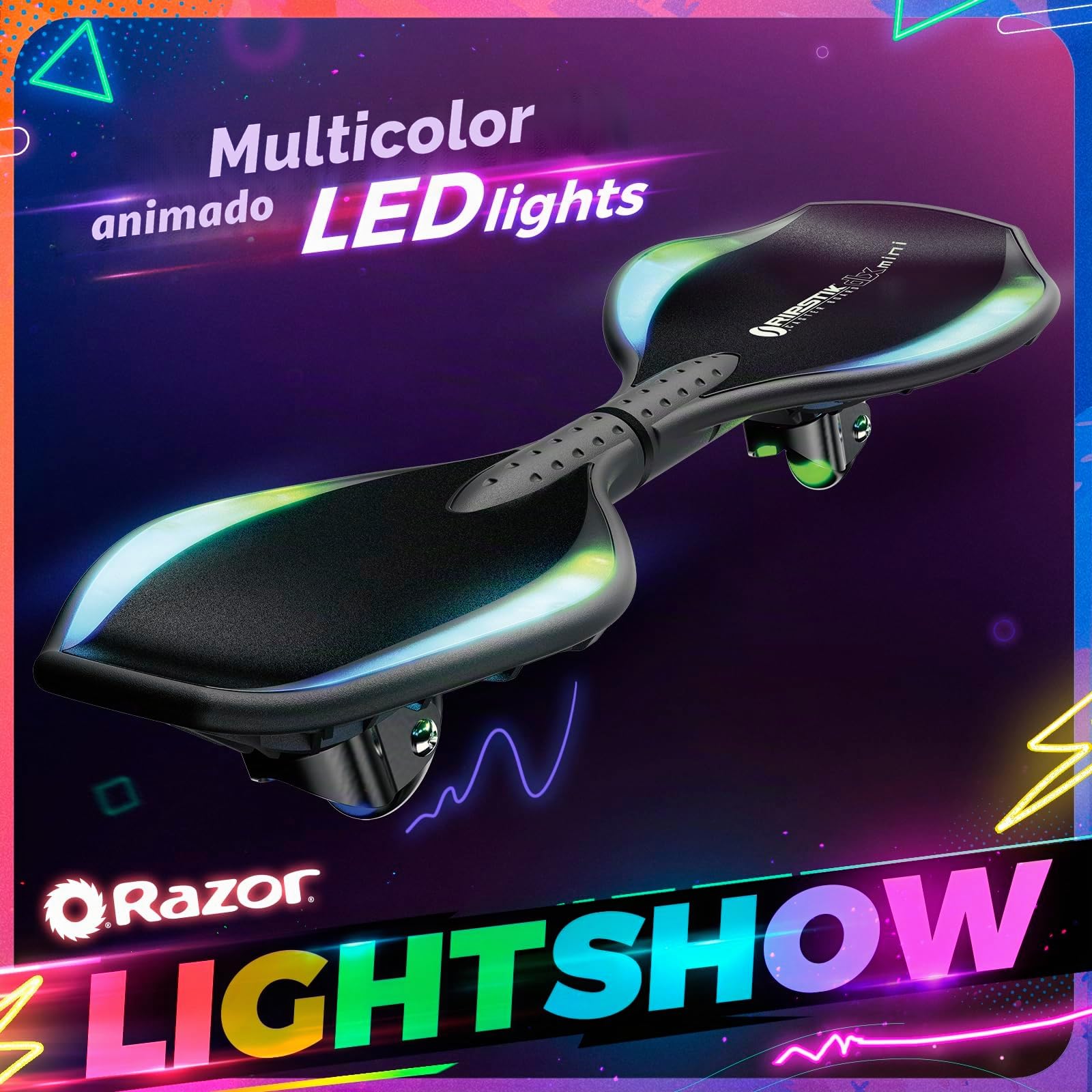 Razor Ripstik Ripster Lightshow Negro