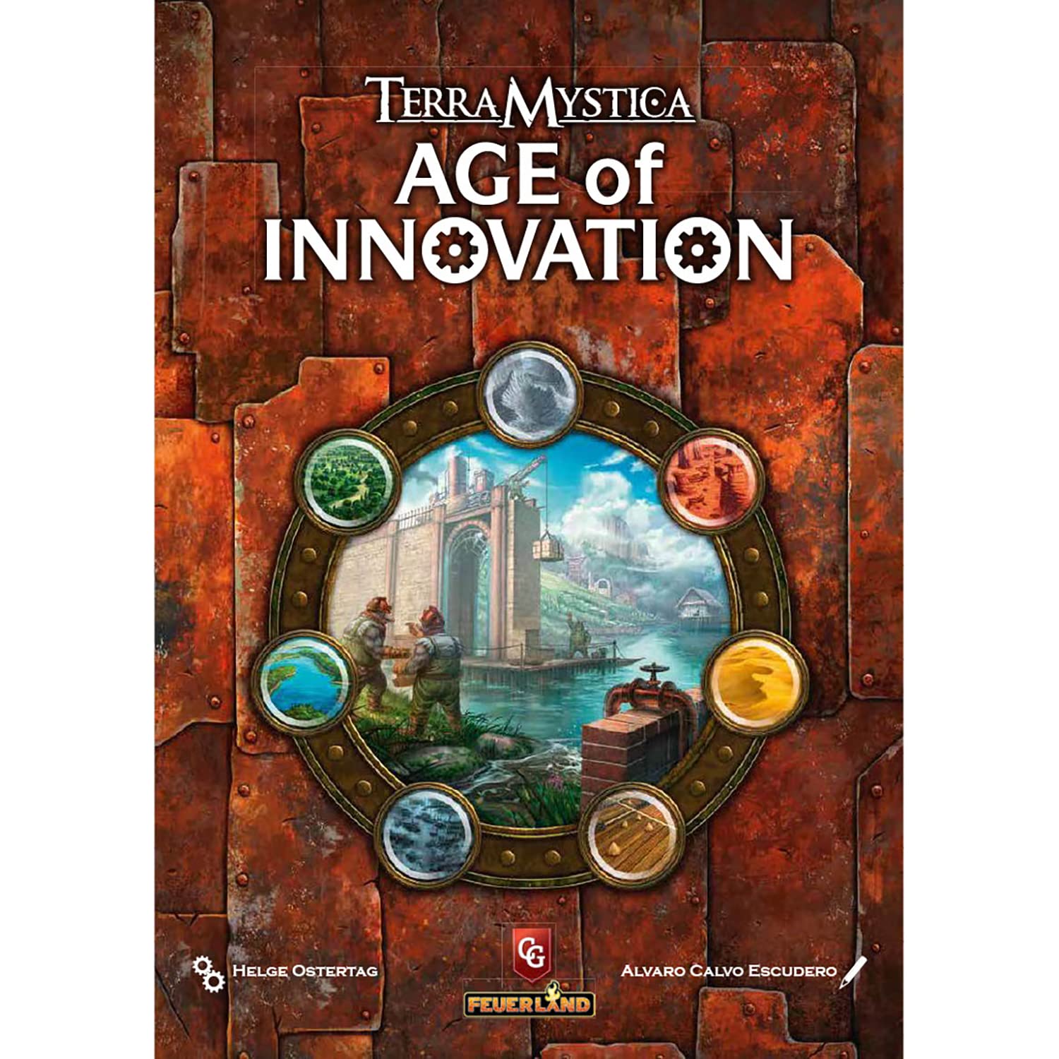 Capstone Games: Age of Innovation - A Terra Mystica Game Gioco da tavolo di strategia di fazione, età 14+, 1-5 giocatori, 40 minuti, versione inglese