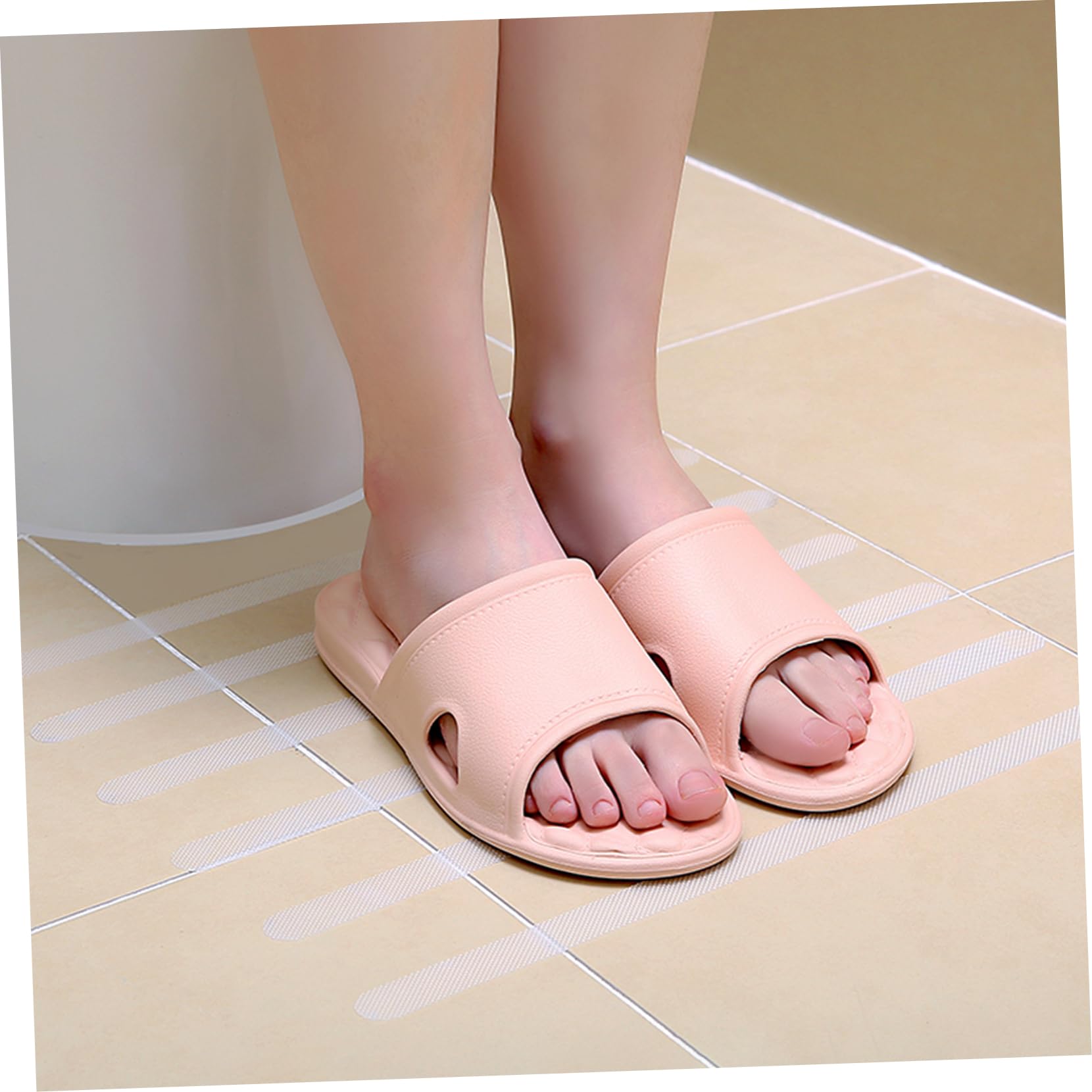 Artibetter 144pezzi Adesive Antiscivolo per Scale e Nonslip per Facile Installare Residui per Lisce
