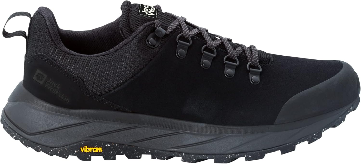 Jack Wolfskin Unisex Terraventure Urban Low M Hiking Shoe, Black, 10 US Men