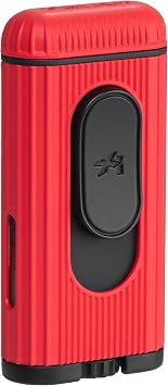 Xikar Hedron Lighter Red Black