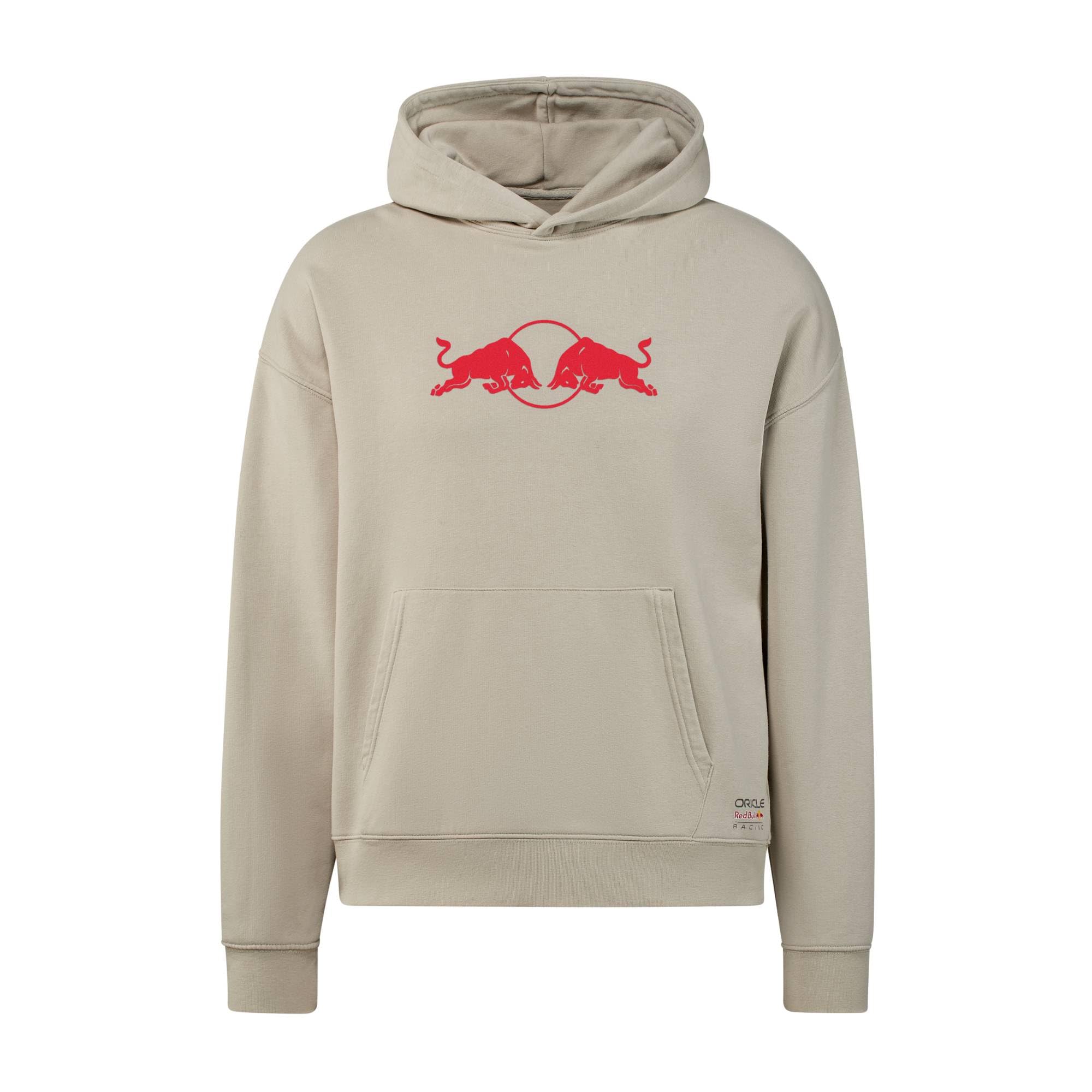 Red Bull ENERGY WEAR Oracle RB Racing Spark Hoodie Grau | Offizieller Formel 1 Fanartikel - 100% Baumwolle - Kapuzenpullover - Motorsport - Merchandise
