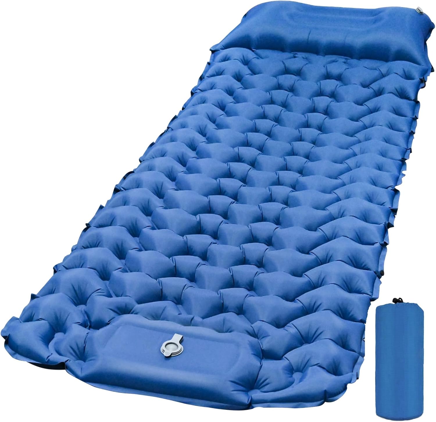 Cieex Camping Mat Single Ultralight Camping Mattress with Pillow SelfInflating Sleeping Mat for