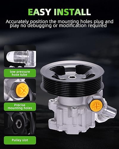 Miniatura 378 de SCITOO Bomba de dirección asistida compatible para 2005 para Saab 9-2X 2.0L, 2006 para Saab 9-2X 2.5L, 2004-2005 para Subaru Impreza 2.0L, 21-5396